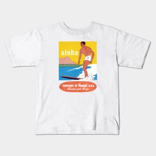 1950 Aloha Hawaii Kids T-Shirt